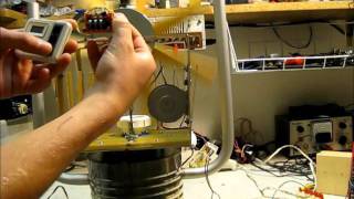 Stirling Engine #2 Running a Fan