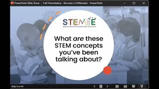 STEM Meets EI Webinar Series 5: Become a STEM Caster