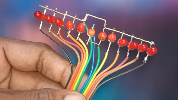 Unveiling the Secrets of a Running LED Chaser: Top 2 Simple Electronics Projects