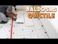 Cómo colocar las baldosas de porcelana QuicTile. BRICOLAJE FÁCIL | DIY CREATORS