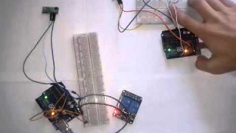Arduino remote relay control using 433Mhz RF modules