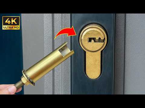 Open Any Lock Without a Key in 10 Seconds! 😱 Anyone can make it!!! The Result Will Shock You