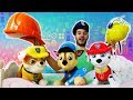 Paw Patrol ekibi hastalanmış. Doktorculuk ve kurtarma oyunları