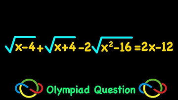 Solving a Nice and Tricky Equation with Radicals | Solving a Cool Math Olympiad Equation