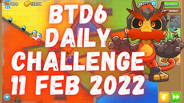 Bloons TD 6 - Daily Challenge  - "Make it Rain By Domthebomb" - 11 Feb 2022 - BTD6