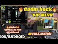 COD Mobile Hack/Mod Menu iOS &amp; Android ! CODM Mod Menu 2026 ! [ Global + Gerena ]