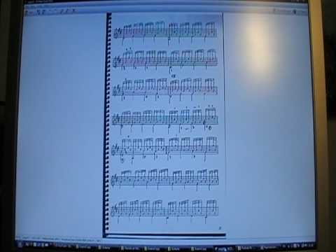 Guitarra, Partitura del album " Nacido en Valencia"