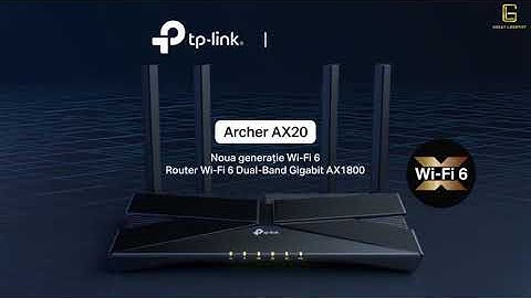 TP Link AX20 AX1800 Dual-Band Wi-Fi 6 Router