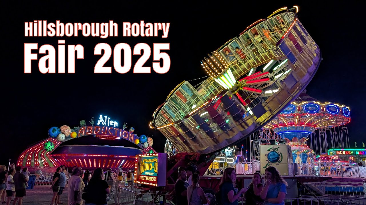 Hillsborough Rotary Fair 2025 (Carnival Rides)