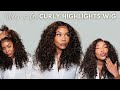 Its Giving Fall! Curly Highlights Wear &amp; Go Lace Closure Wig ft. Luvme Hair