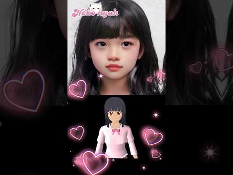 Sakura Characters in Real Life • AI Generated 😍 PART 1 #sakuraschoolsimulator #shorts #ai #tiktok