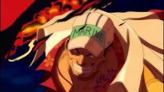 Akainu's magma can burn Ace fire | One Piece | Akainu vs Ace