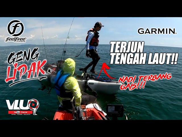 TERJUN KAYAK DI TENGAH LAUT!! - TRIP LENJAN - Day 4 - #VLUQ207 class=