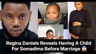 SO SHOCKING😱 AS SOMADINA REVEALS HIS CHILD FOR THE FIRST TIME, REGINA DANIELS CONFIRMS #nollywood