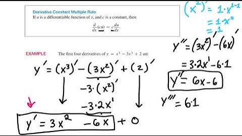 Differentiation Rules (Constant, Power, Product, Quotient) & Horizontal Tangent