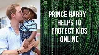 Prince Harry helps to launch children&#39;s  &quot;online safety toolkit&quot;