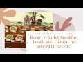 #AFFORDABLE ROOM || BUFFET BREAKFAST, LUNCH & DINNER ||#RAMADA BEACH HOTEL AJMAN || *SjVlogs ⭐️