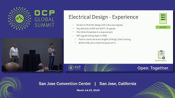 OCPSummit19 - EW: NIC 3.0 Development - OCP NIC 3.0 Design and Implementation Experiences