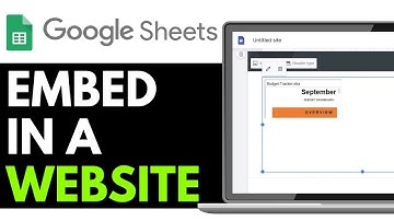 How To Embed Google Sheets In Google Sites Website 2025 (FULL GUIDE)