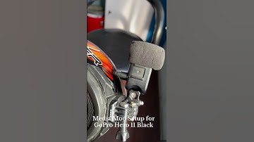 Media mod setup for GoPro hero 11 #motovlog#gopro #mediamod #helmet #microphone #abiralsantosh