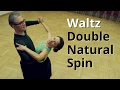 Waltz Routine with Double Natural Spin | Waltz Figures