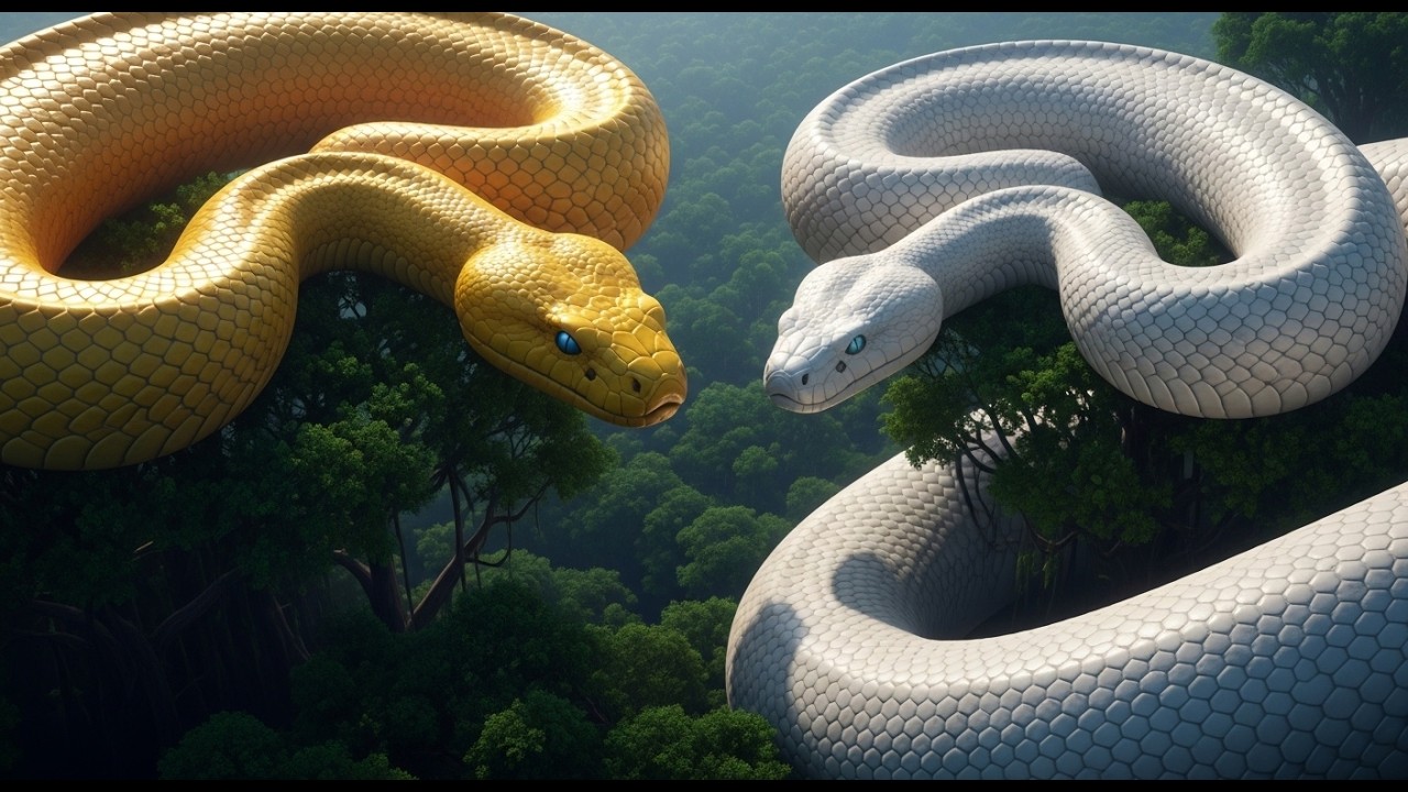 Life Millions Years Ago: Prehistoric Humans – Titanoboa Snakes vs The Giant Dinosaur