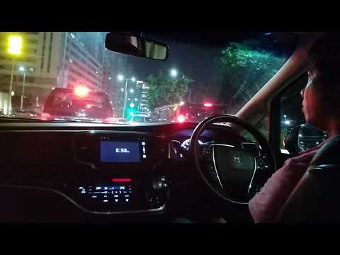 Macau taking a drive at night