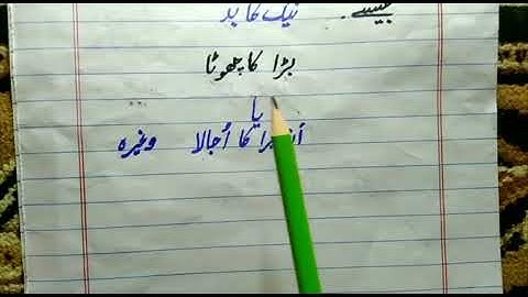 Urdu June Class VI Lecture# 6