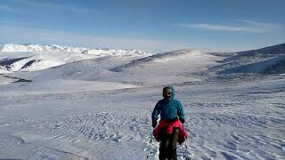Алтай-гид, лыжный тур на плоскогорье Укок 2020.