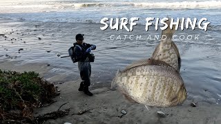 Catch and Cook Barred Surf Perch #surfperch #catchandcook