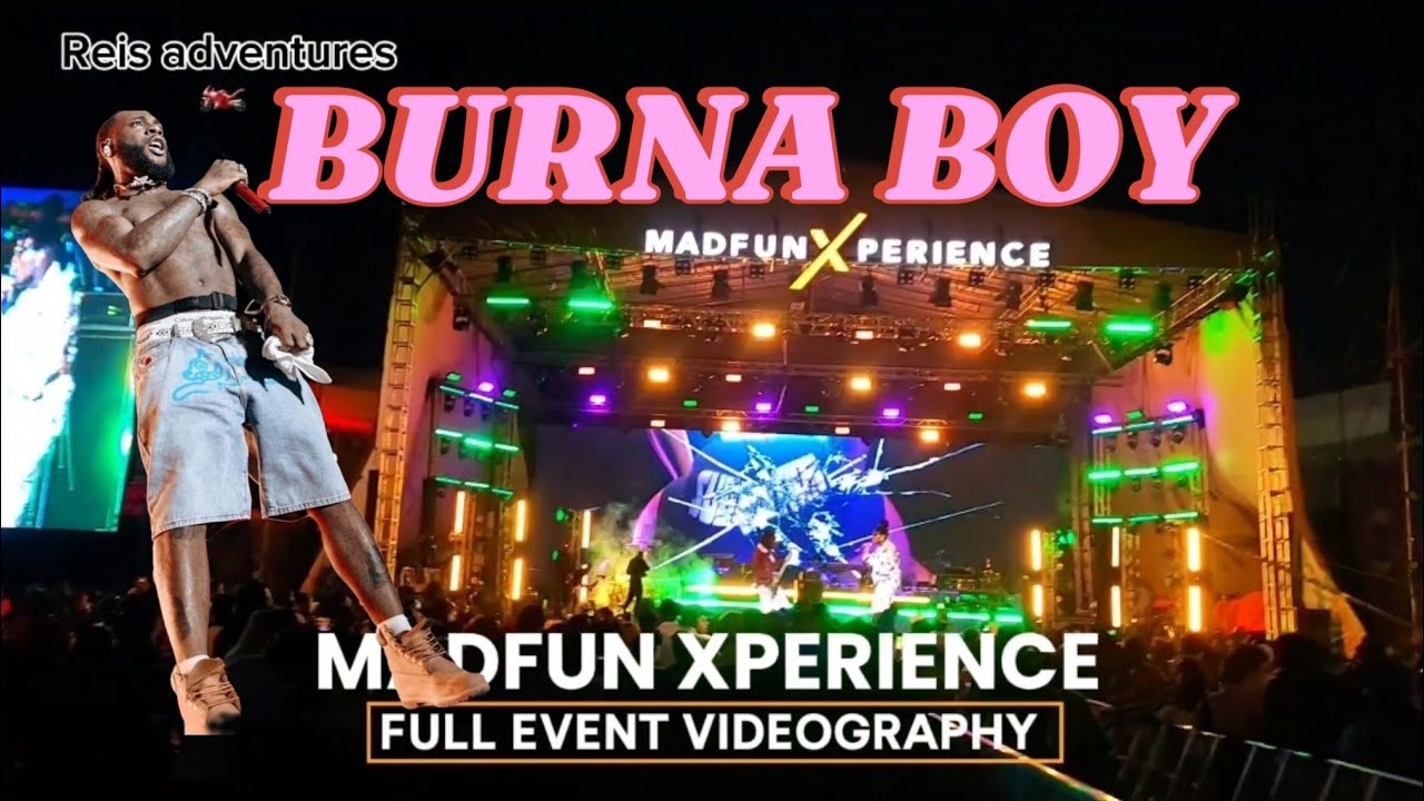 BURNA BOY IN KENYA 🇰🇪 MADFUN EXPERIENCE SHOW full event videography 