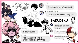 I Kissed a boy • MHA/BNHA Lyric Prank • Bakudeku