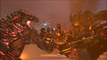 Juggernaut Astro Toilet Vs Mecha-Godzilla (Part 1)