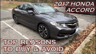 2017 Honda Accord Top Reasons to Buy & Avoid screenshot 1