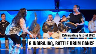 Katuarpalaaq Festival | 6 Ingirajaq, battle drum dance