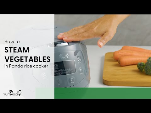 How To Steam Vegetables In The Yum Asia Panda Mini Rice Cooker