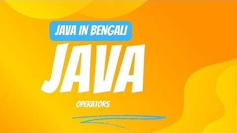 11. Operators In Java With example | ElevateEdu | Arithmetic, Logical & Assignment Operators