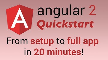 Angular.js 2 Tutorial - Full app in 20 Minutes