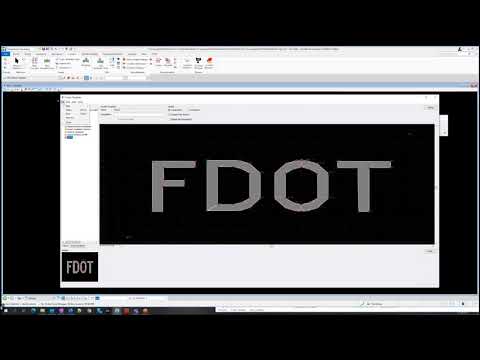 FDOTConnect (ORD) Roadway Design 3D Modeling - Chapter 1
