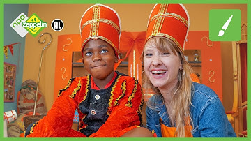SINTERKLAAS ZIJN MIJTER KNUTSELEN! | Sinterklaas 🌝 Knutselfeest | NPO Zappelin