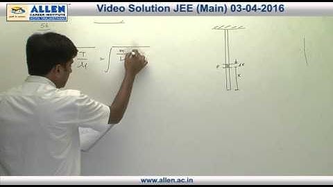 JEE Main 2016 Exam Physics Solution – Q. No. 56 (Paper Code-G)