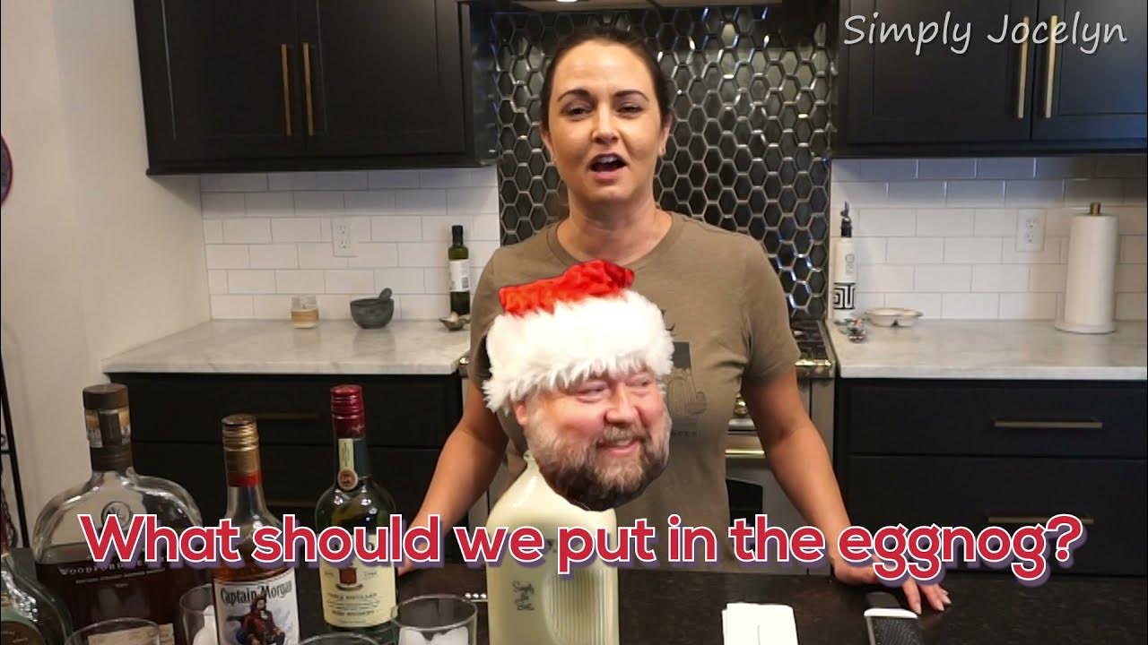 Eggcelent Egg Nog! The Best alcohol to mix with Egg Nog? YouTube