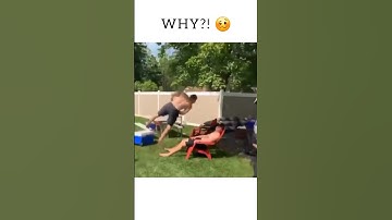 WHY?! 🥴 #drunk #funny #fail