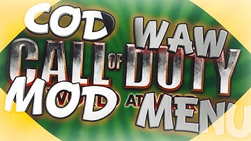 [Download] HOW TO MAKE YOUR OWN COD WAW MOD MENU l PC