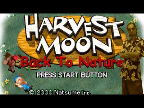 Harvest Moon Back To Nature 14 : เล่นเกมปลูกผัก สมัยเพลย์วรรณ PS1