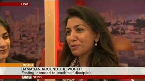 Anne-Marie Tomchak, BBC World News: Ramadan