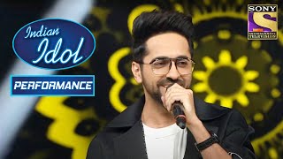 Ayushmann का 'Pani Da Rang' पे एक प्यारा सा Performance | Indian Idol Season 10 Resimi