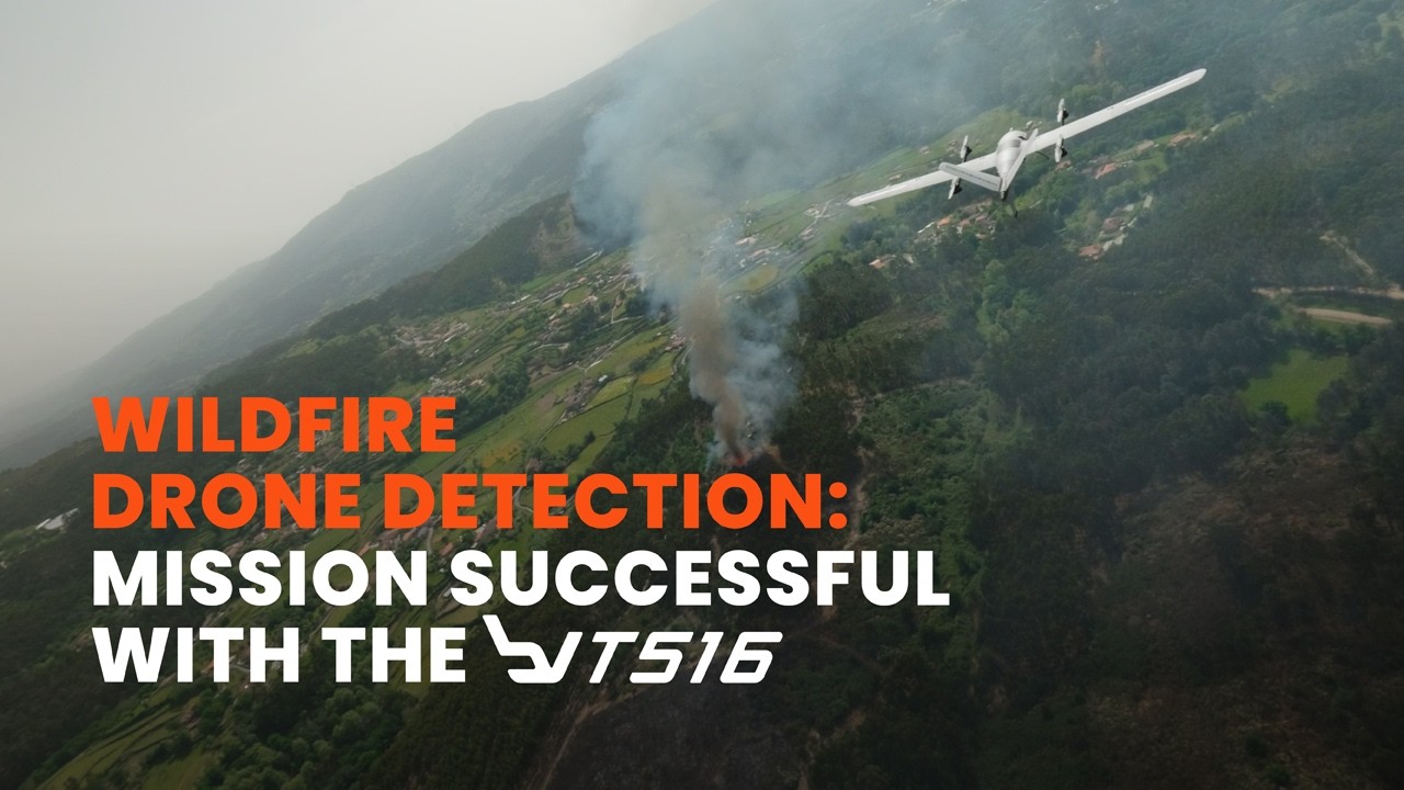 Wildfire Detection with Drones: Mission Successful - YouTube