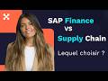 SAP Finance ou SAP Supply Chain : Lequel choisir ?