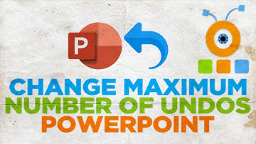 How to Change Maximum Number of Undos in PowerPoint
